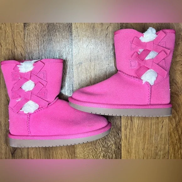 Koolaburra by UGG Girls' Victoria Short Boot - Fandango Pink size US 10 - Picture 1 of 5